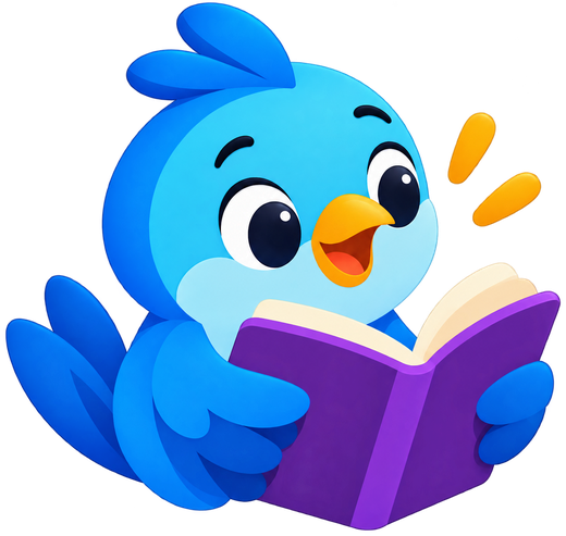 Kitap okuyan Storibu kuşu
